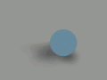 画一个晶莹剔透的玻璃球